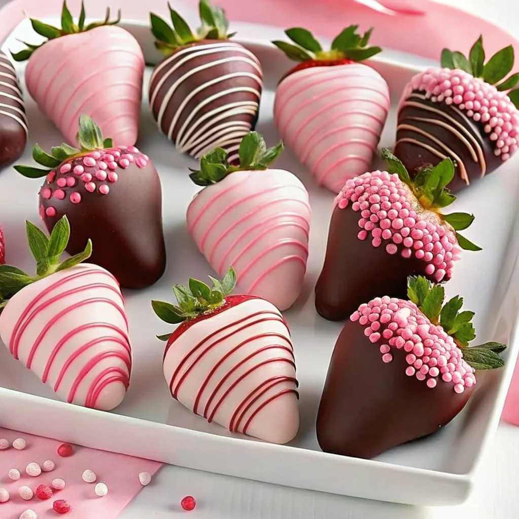 Easy, perfect Chocolate Covered Strawberries – the ultimate Valentine's treat
