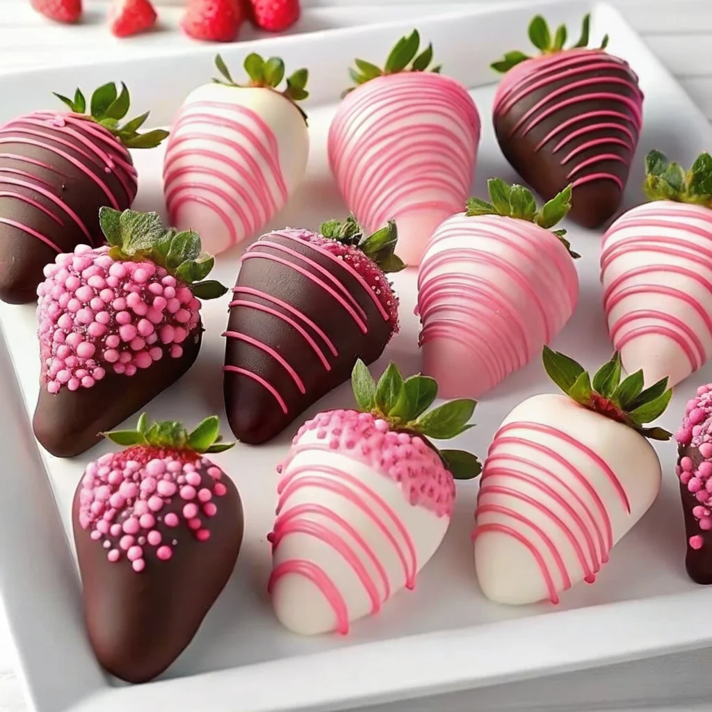 Easy, perfect Chocolate Covered Strawberries – the ultimate Valentine's treat