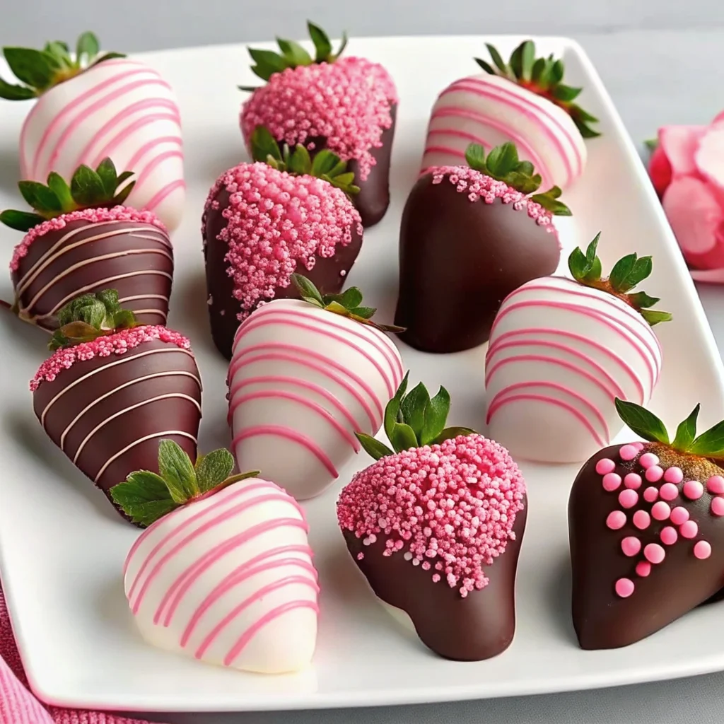 Easy, perfect Chocolate Covered Strawberries – the ultimate Valentine's treat