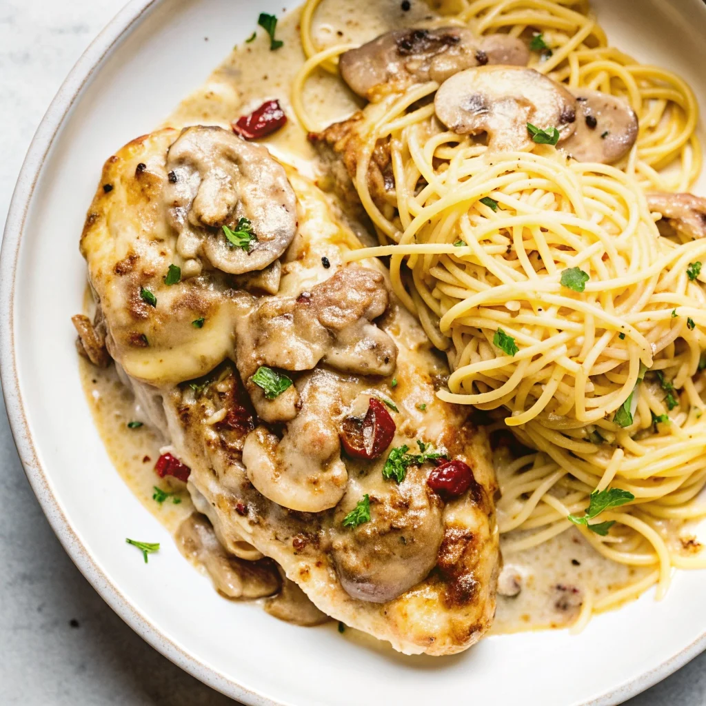 Easy, creamy Chicken Riesling – an elegant one-pan dinner