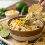 Easy, addictive Crockpot Jalapeno Corn Dip (Crack Corn Dip)