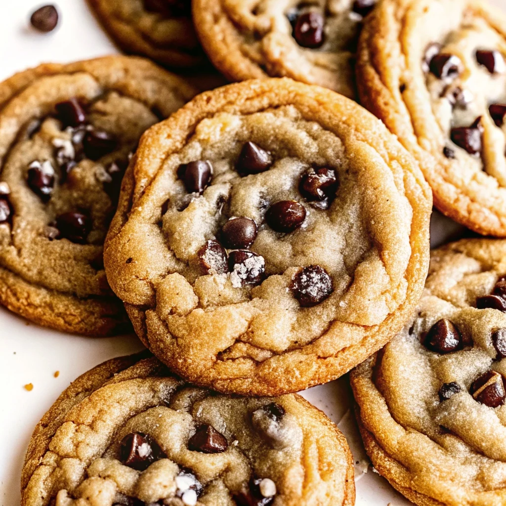 Easy bakery style chocolate chip cookies – golden edges, soft centers, perfect homemade