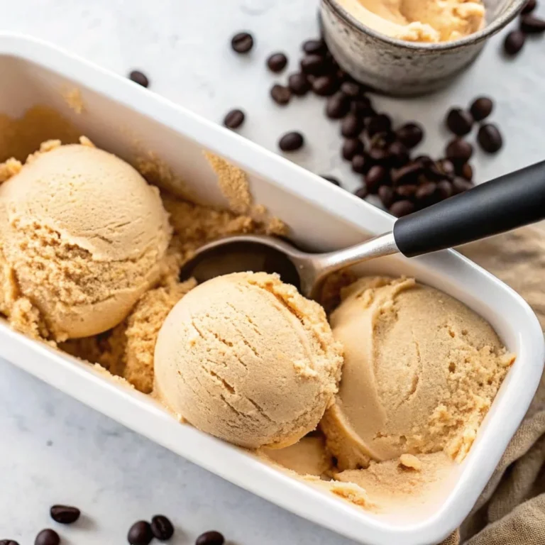 Easy coffee ice cream – rich, creamy, smooth homemade coffee ice cream