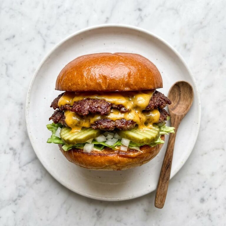 Crack Burgers Recipe - Crack Burgers Recipe served in a white bowl overhead view