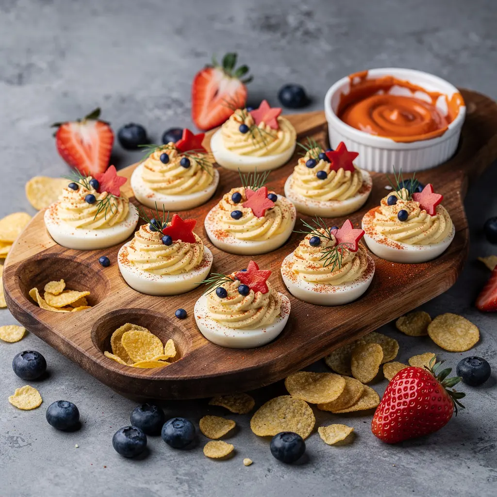 4th of July Patriotic Deviled Egg Flight Recipe, easy 4th of July Patriotic Deviled Egg Flight Recipe, homemade Patriotic Deviled Egg Flight Recipe, best 4th of July Deviled Egg Flight recipe, how to make Patriotic Deviled Egg Flight