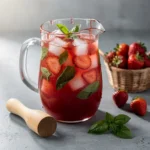 Fresh Strawberry Basil Lemonade Recipe, easy Fresh Strawberry Basil Lemonade Recipe, homemade Fresh Strawberry Basil Lemonade Recipe, best Fresh Strawberry Basil Lemonade Recipe, how to make Fresh Strawberry Basil Lemonade