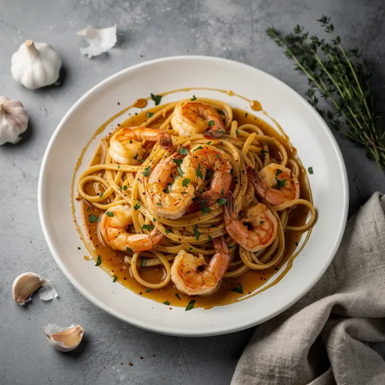 Hot Honey Garlic Butter Shrimp Scampi Recipe, easy Hot Honey Garlic Butter Shrimp Scampi, homemade shrimp scampi with hot honey, best garlic butter shrimp scampi recipe, how to make Hot Honey Garlic Butter Shrimp Scampi