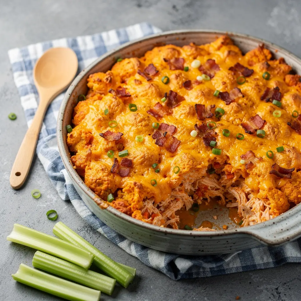 Keto Buffalo Chicken Casserole Recipe, easy keto buffalo chicken casserole, homemade keto buffalo chicken casserole, best keto buffalo chicken casserole recipe, how to make keto buffalo chicken casserole