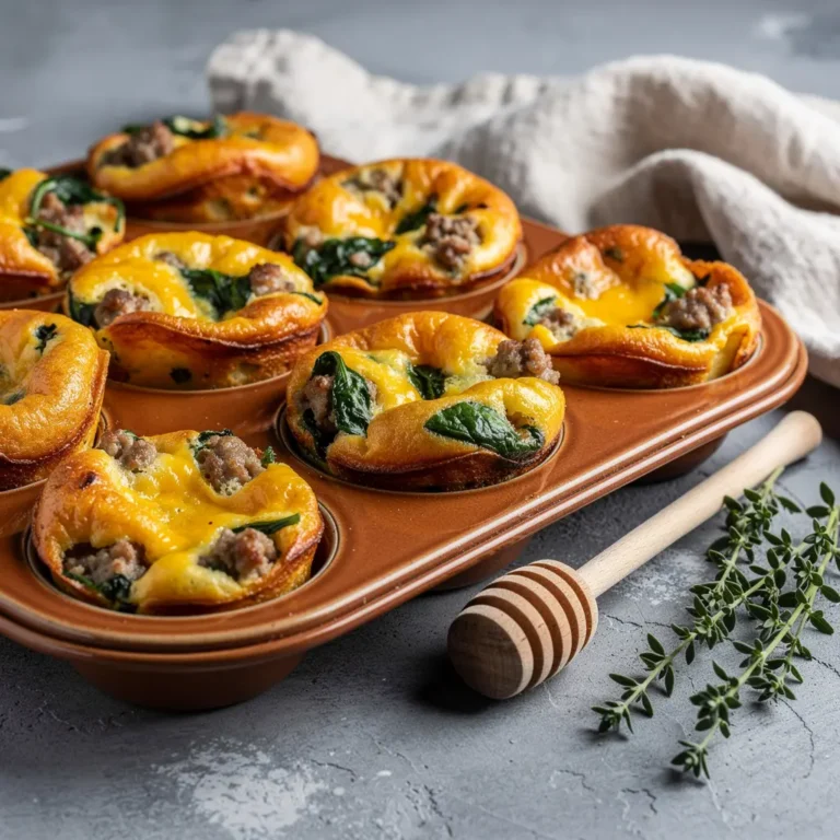 keto sausage egg muffins, low-carb breakfast muffins, keto meal prep, savory egg muffins, high-protein breakfast