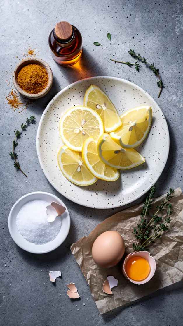Ingredients for Lemon Cayenne Metabolism Booster Juice Recipe (Copycat Master Cleanse)