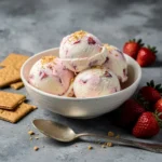 No-Churn Strawberry Cheesecake Ice Cream Recipe, easy No-Churn Strawberry Cheesecake Ice Cream, homemade No-Churn Strawberry Cheesecake Ice Cream, best No-Churn Strawberry Cheesecake Ice Cream recipe, how to make No-Churn Strawberry Cheesecake Ice Cream