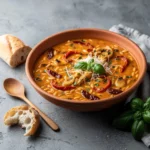 Sun-Dried Tomato & Roasted Red Pepper Orzo Soup Recipe, easy Sun-Dried Tomato & Roasted Red Pepper Orzo Soup Recipe, homemade Sun-Dried Tomato & Roasted Red Pepper Orzo Soup Recipe, best Sun-Dried Tomato & Roasted Red Pepper Orzo Soup Recipe, how to make Sun-Dried Tomato & Roasted Red Pepper Orzo Soup