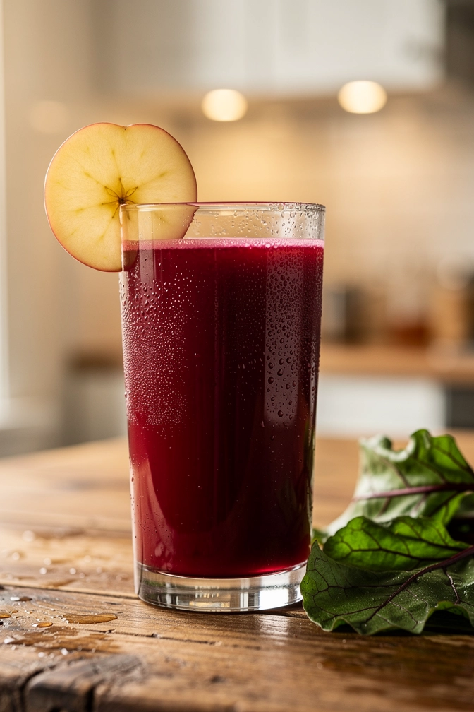 Apple Beetroot Juice Recipe – finished dish